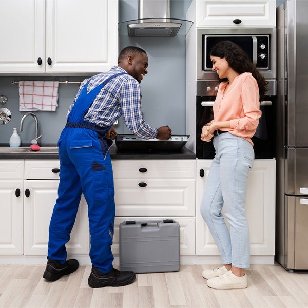 what kind of warranty do you offer on your cooktop repair services in Sterling